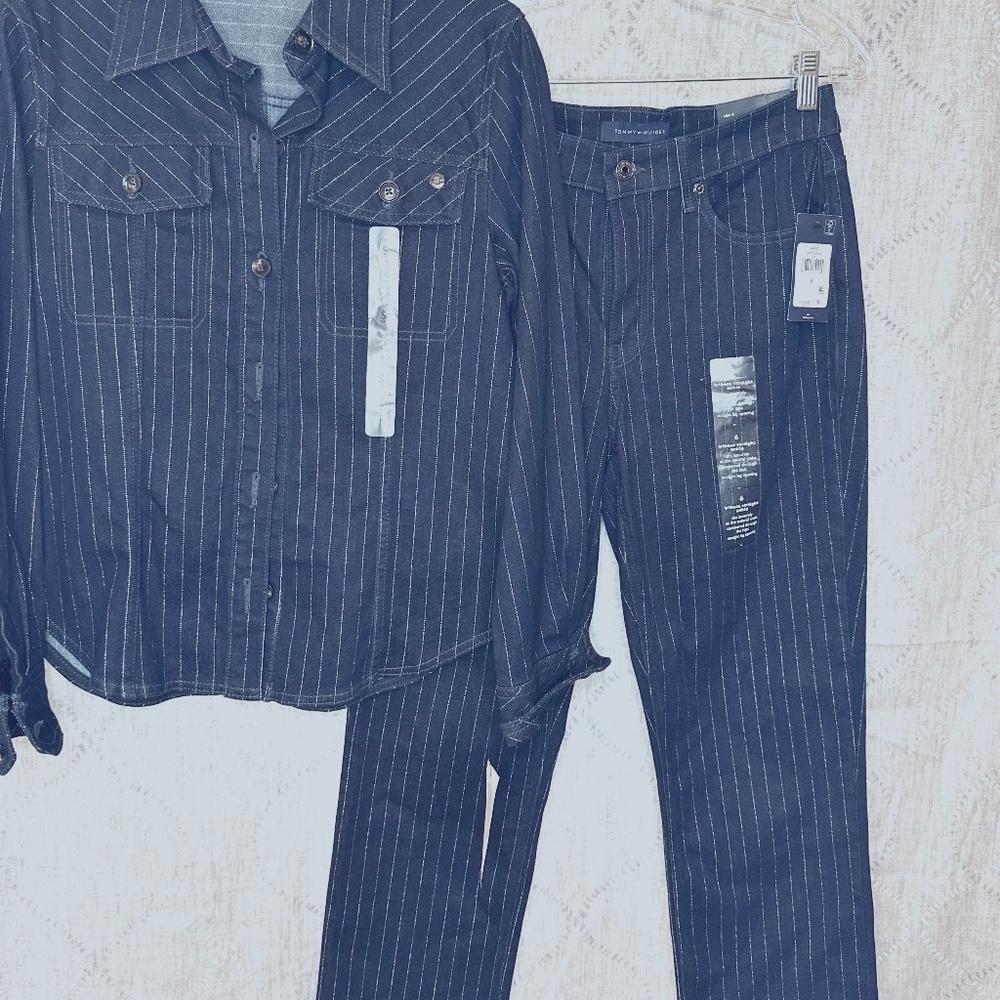 Tommy denim 2-piece set